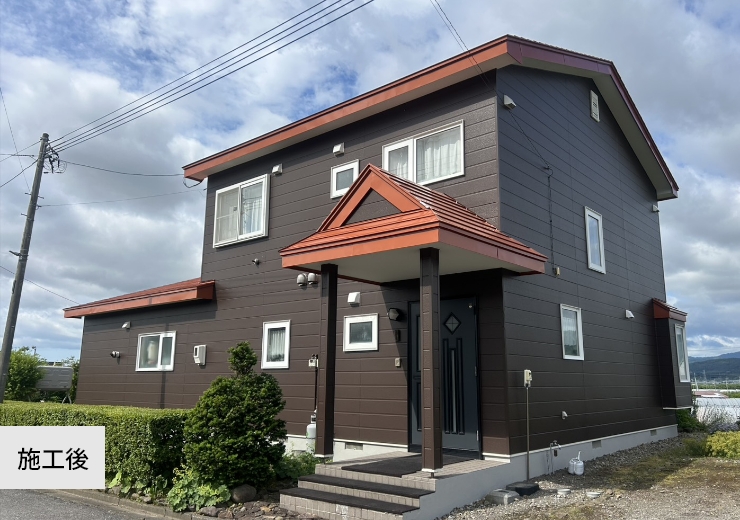 S様邸　屋根・外壁塗装