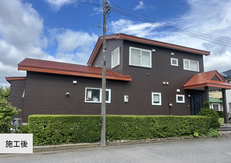 S様邸　屋根・外壁塗装