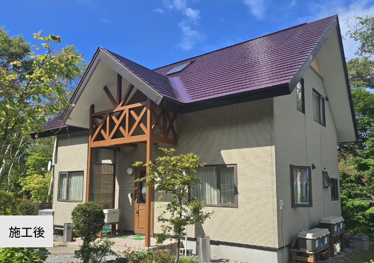 K様邸　屋根木部塗装工事